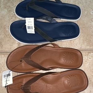 2 pair of Men’s UGG M. Bennison II Flip Flops